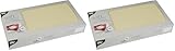 PAPSTAR, 20 Mitteldecken, stoffähnlich, Vlies Soft Selection 80 cm x 80 cm Creme, #82326 (Packung mit 2)