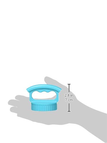 Fifty/Fifty Wide Mouth 3 Finger Cap, 3-Finger Handle