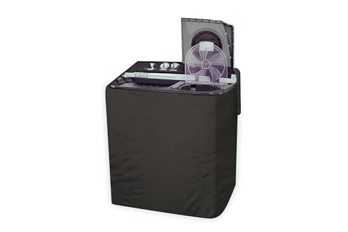 Image of DREAM FASHION Semi-Automatic Washing Machine Cover (11 Kg) Semi-Automatic Machine -Brown
