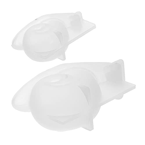 Veemoon 2Stücke Schnecken Silikon Gießformen