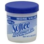 Softee Coconut Oil Hair And Scalp Cndtnr 5 Oz, Pack of 6