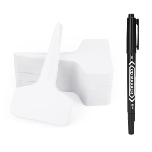 KINGLAKE GARDEN Plant Labels 200PCS 4 Inch Plastic Plant Name