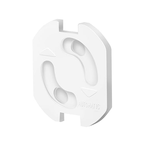 LogiLink EC3002 Sockets Child Protection with Rotating Automatic Closure, Set of 10, White - Image 2