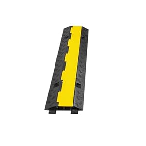 Zfg Pvc Double Line Trough Deceleration Belt Double Line Trough Plate Rubber Line Trough Deceleration Belt Stage Wiring Board Protective Line Rubber Plastic L1000×W250×H50Mm 6 21gfnlbg5dl. sl500 . ss300