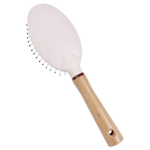 HONMEET Cepillo De Pelo Mango De Bambú Cepillo Para El Cabello Seco Desenredante Suave