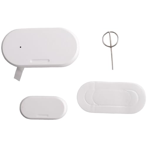 Giuneuow Tuya Zigbee 3.0 Detectores de Contacto Inteligentes Transductor Sensor de la Ventana de la Puerta de la Puerta de Seguridad Hogar Vida Inteligente (1 Pieza)