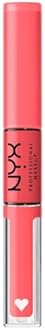 NYX Professional Makeup Lip Gloss, High Pigment, Long Lasting Lip Shine, No Transfer, Shine Loud