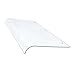 JISADER Window Canopy Door Awning Porch Shade Transparent PC Material Weatherproof Protection Design Suitable for Front Door Balcony Garden Gara, Flat 500X800mm
