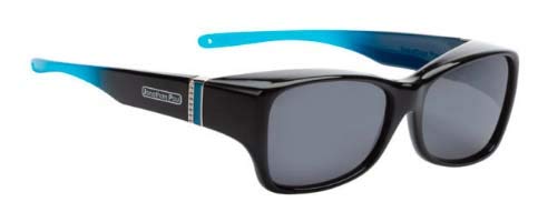 Fitovers by Jonathan Paul Twilite Black Sapphire Polarvue Medium Sunglasses