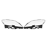 InSyoForeverEC Pair Headlight Headlamp Lens Cover for 2007-2009Lexus LS460,Clear Headlamp Cover Left Driver+Right Passenger Replacement