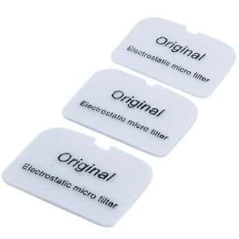 Nilfisk Replacement Exhaust Filter for Backpack HEPA Vacuums: 3/PK