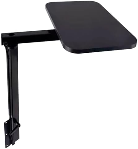 Foldable RV Dining Table, Adjustable Height 360° Rotatable & Removable, Portable Outdoor Table for RV, Camping, and Picnics, 100 Kg Load Capacity (Brown)