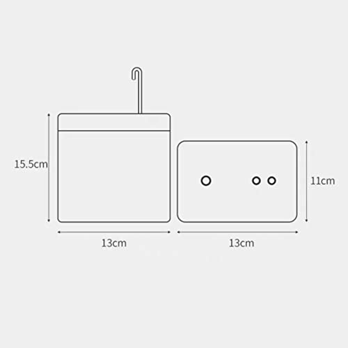 Fuente automática de agua para gatos y perros USB miniatura 6