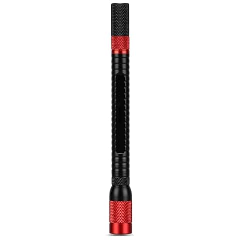 HAWAN Cigar Punch 4 in 1 Multitool Dual Size Punch with Stainless Steel Draw Enhancer Punches Ring Gauge, 4-in-1 Cigar Tool Cutter and Twin Nubber (Color:Black+Red) Cover