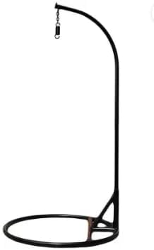 Swing Chair (Stand Only)|| Iron Outdoor|| Indoor Swing|| Jhula|| Hammocks Stand|| Standard Size(Brown)(Swing Iron Stand)