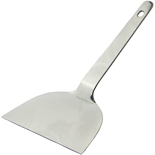 Nagao Tsubamesanjo Okonomiyaki Spatula, Width 4.7 inches (12 cm), Stainless Steel Pattern, Made in...