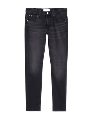Calvin Klein Jeans J30j323360 noir : pantalon jean ajusté pour homme élégant