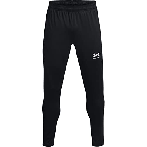 Under Armour UA Challenger II Pantalones Para Hombre, Ajustado Pantalón De Chándal, Pantalones Largos Ultraligeros Y De Secado Rápido, Black/Graphite (001), XL
