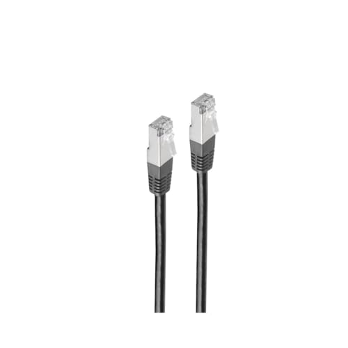 Shiverpeaks Câble patch Cat 6 S/FTP PIMF sans halogène Noir 5 m