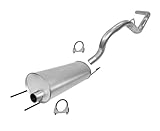 Replacement Parts for 2004 2005 2006 2007 2008 Ford F150 4.2L 4.6L 5.4L Weld on Muffler & Tail Pipe Exhaust Parts