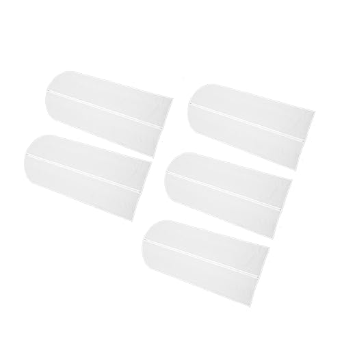 DECHOUS 5pcs Reusable Garment Bag for Clothes Packaging Hanging Storage Bag Vacuum Storage Cover Home Clothing Cover Garment Holder