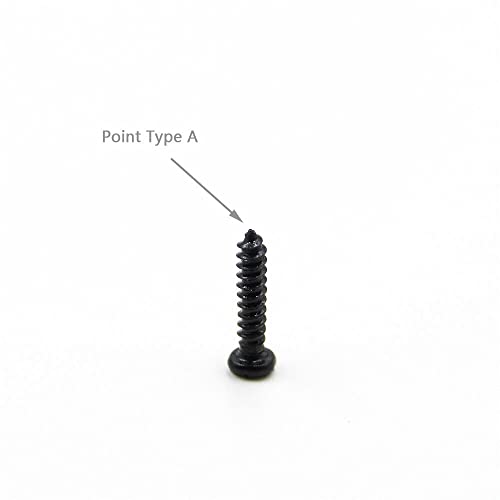 Tornillo autorroscante pan cabeza Phillips M1.4 x 10mm 500 unidades miniatura 5