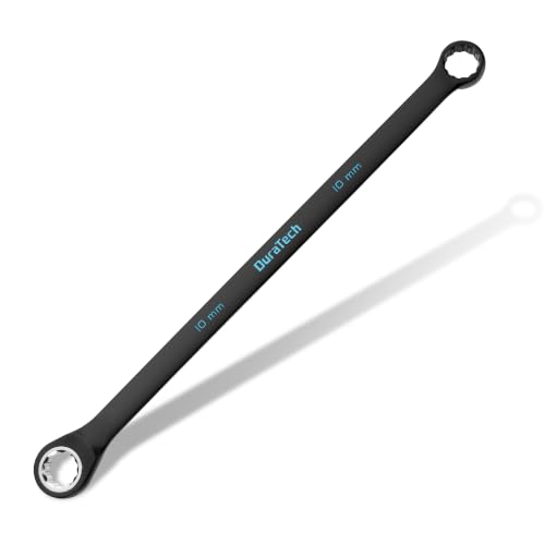 Image of DURATECH 10 mm Extra Long Ratcheting Wrench, Metric, CR-V Steel