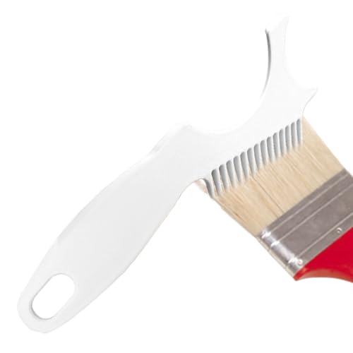 Peine de pincel de pintura, herramienta de limpieza de rodillos, peine de mantenimiento de pintura, herramienta de limpieza de rodillos ABS, herramienta de limpieza para pared de acuarela, pintura
