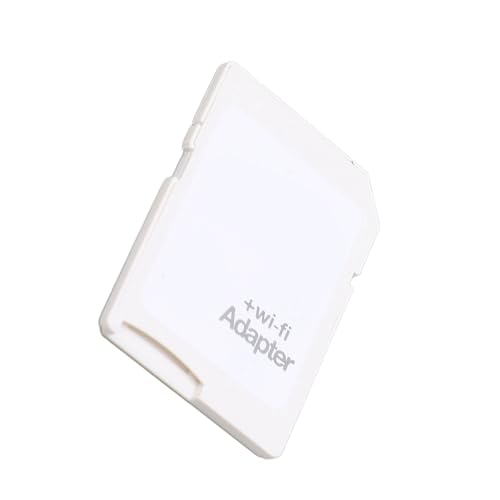 KIMISS WiFi-SD-Karte für Kamera - Abs Tf zu SD-Karte Adapter, Drahtlose Übertragung für Bis zu 3 Geräte, Plug-and-Play für Telefon und Tablet