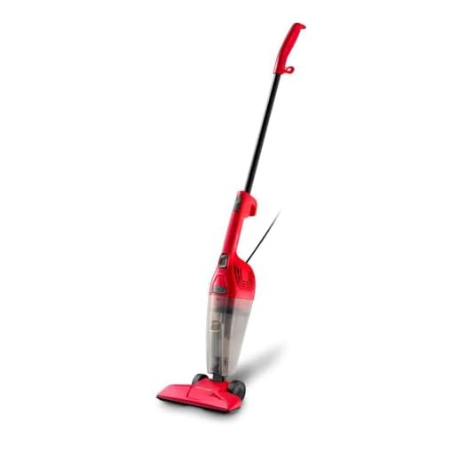 Aspirador Vertical 2 em 1, Multilaser, Vermelho, 1000W, 127V