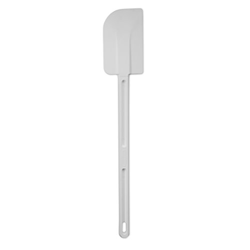 Rubbermaid Commercial Products Cold Temperature Scraper Spatula, 16.5 Inch, Clean-Rest Design, White