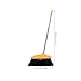 Yardenfun Soft Bristle Broom Dustpan Home Floor Cleaning Broom Brush Pet Hair Removal Stainless Steel Handle Wide Angle for Household and Commercial Use