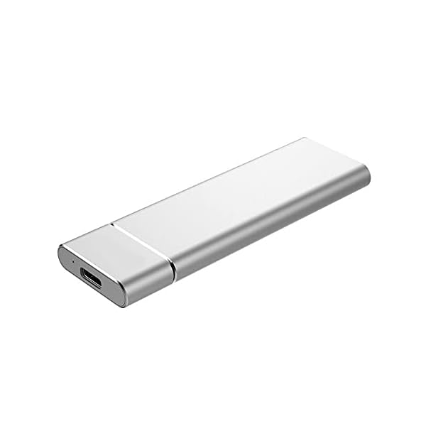 zhaoying Externe SSD-Festplatte, ultraschnelle, tragbare und große Kapazität, mobiles Solid-State-Laufwerk für Laptops… – Bild 3