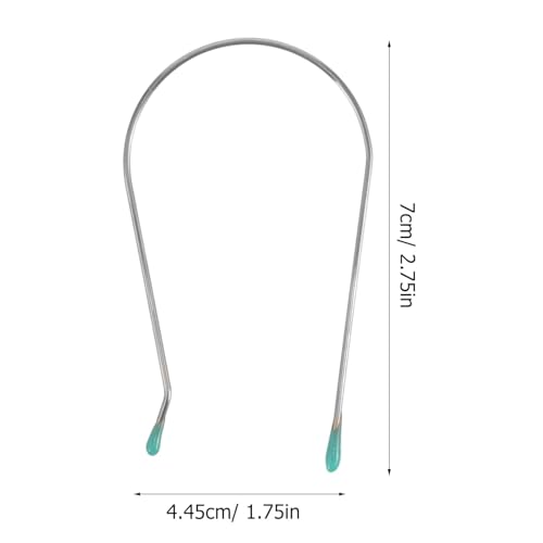 image for WLngtv 8 Pcs Silver Hot Curler Clips Replacement Kit, Hot Roller Rolle