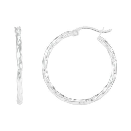 Silpada 'Endless Twists' Hoop Earrings in Sterling Silver2