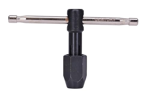 Century Drill & Tool 98501 T-Handle Tap Wrench 0-1/4 3.0-6.0mm