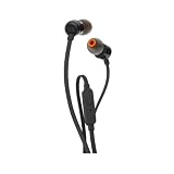 Auricolari JBL T110 con Microfono Nero