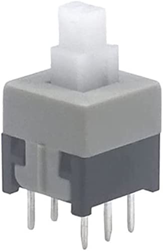 Micro-interrupteur auto-réinitialisation Dip 6 broches 12V pour circuits et robots