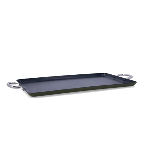 Quid Naturalia Asador Rectangular Con Asas 39x28cm Negro