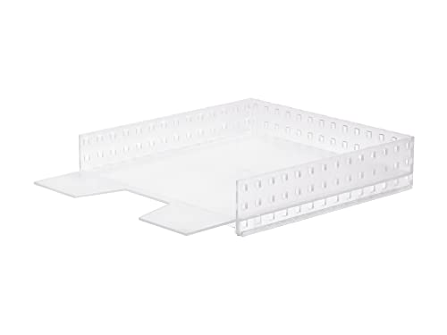 ライクイット 収納ケース 小物収納 ブリックス マルチファイルトレー クリア 日本製 幅28.7x奥35x高63cm 9029 積み重ねできる 小物収納