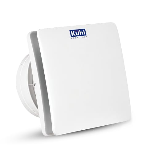 Image of KUHL Ventis 6 inch BLDC Ventilation /Exhaust Fan | 4W | 150mm Sweep | 2000 RPM | 245 CMH Air Delivery | High Air Flow & Low Noise | Ideal for Kitchen, Bathroom & Office | 5 Year Warranty | White