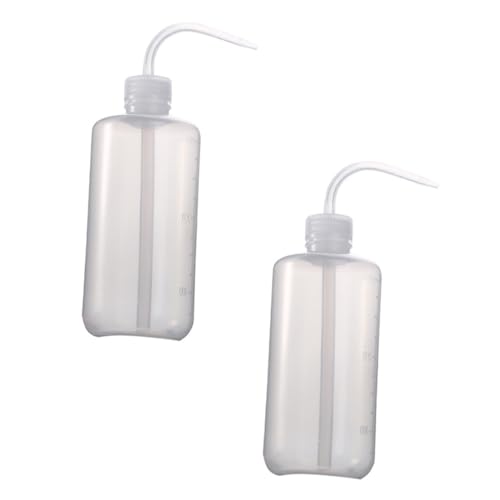 COLLBATH Birds Water Adding Pot for Cage 2pcs Water Dispenser Easy Squeeze Bottle