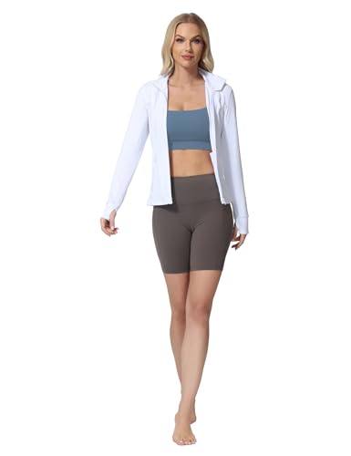 Image of Sports Bras for Women Spaghetti Strap Padded for Yoga Running Gym Workout, Wireless Scoop Neck Bras Crop Tank Top