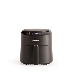 CREATE/FRYER AIR PRO COMPACT/Olievrije Air Fryer 3,3 L Zwart / 8 Programma’s, Display