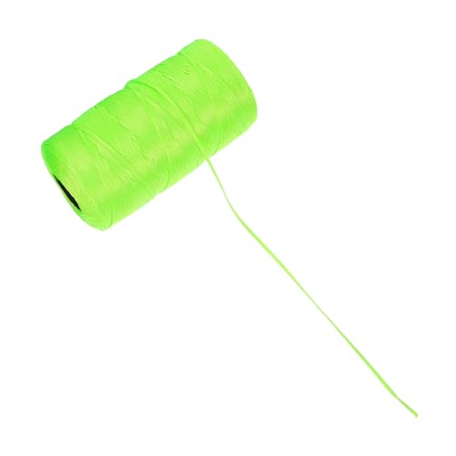 OSALADI Línea Trenzada Resistente Verde Para Marcado De Propiedades y Jardinería Cuerda Para Construcción y Proyectos Diy Reutilizable Para Delimitación Exterior