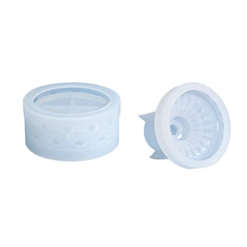 Diy Crystal Drop Glue Mold Candle Cup Storage Box Ornament Jewelry Mirror Mold
