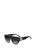 Protective case Included Dsq DSQUARED2 Occhiali da Sole 0088/S Black Gold/Grey Shaded 60/14/145 uomo