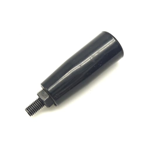 Image of Nylon Revolving Handle with M8 M10 Male Thread Screw Foldable Part Crank Handle Rotating Handle Plastic Knob for Industry Lathe Milling Grinding Machine (M8x63), Black
