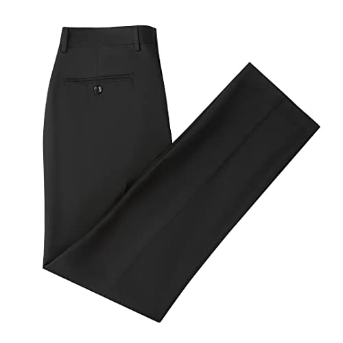 Bakerbear Black Suits For Men Slim Fit Men's Suit Tuxedo For Party 3 Pieces Formal Business Wedding Suit Men Size Xxl #TOP6