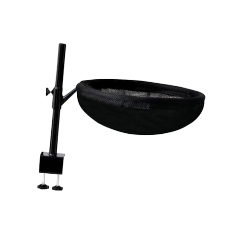 Lit de bureau pour chat fixé aux rebords de table et compact - 6